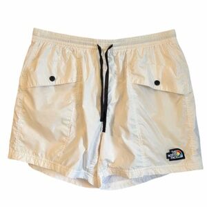 North Face Shorts White